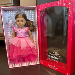 BNIB American Girl 2024 LE Holiday Stardust Doll with Swarovski Crystals